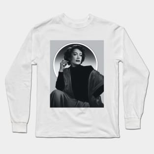 Joan Crawford (ver 2.) Long Sleeve T-Shirt